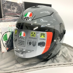 AGV K-5 JET NARDO GRAY ジェットヘルメット 未使用 2022年製 ASIAN FIT オートバイ Lサイズ グレー エージーブイ バイク用品 N18456H●