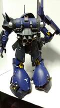 MG 1/100 マラサイ塗装済み完成品　ティターンズカラー風 ディテールアップ_画像7