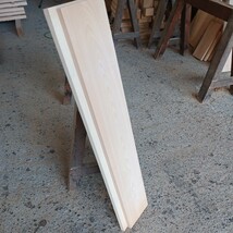 B-1410【101×18.2/18.7×2cm】 国産ひのき 　板 　2枚セット　テーブル 　まな板　 看板 　一枚板　 桧　 檜　無垢材　 DIY_画像7