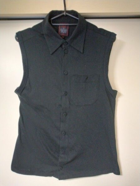 JEAN PAUL GAULTIER CLASSIQUE / SLEEVELESS Cut & Saw Shirt(^_^)ゞ