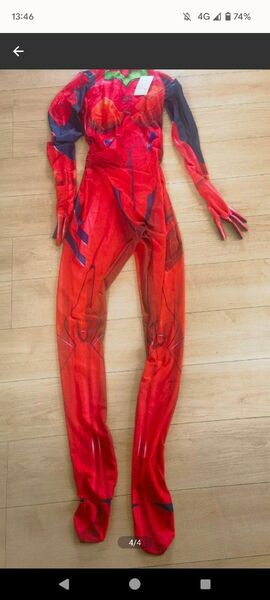 新世紀エヴァンゲリオン アスカコスプレ 全身タイツ 男女兼用 EVA