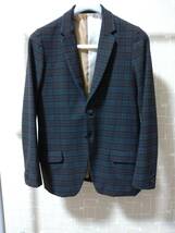 即決 美品 Niche. ニッチ Diario Jacket チェック柄ジャケット M 38500円_画像4