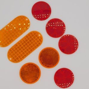 EVH Frankenstrat リフレクター 反射板 8枚セット 実物に限りなく近いVer フランケン Van Halen #EVH-REFRECTOR-SET