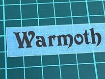 Warmoth メタリックロゴ ネックデカール クローム #WARMOTH-DECAL-MCHROME_画像2