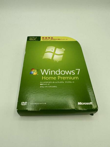 送料無料　Microsoft Windows 7 Home Premium アップグレード版　32ビット版および64ビット版