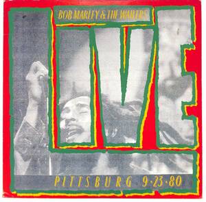 d8937/LP/ジャマイカ盤/ジャンク/Bob Marley & The Wailers/Live Pittsburgh 9.23.80