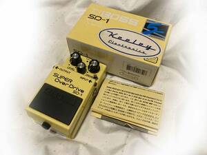 ♪名機♪Keeley BOSS SD-1 Mod Ge 5 STAR Mod With DO/SW Stacked タハラ