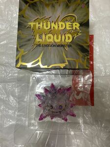 新品未開封 INSTINCTOY Big Thunder ice liquid Clear Purple popmart inc molly muckey リアルヘッド あいつ 