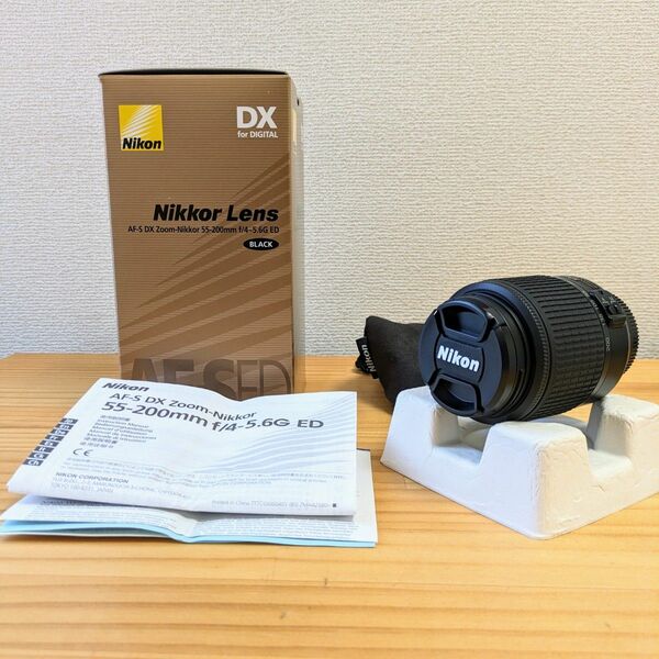 【極美品】ニコン Nikon AF-S DX Zoom-Nikkor 55-200mm f/4-5.6G ED 元箱あり