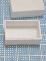 ミニチュア 白い箱 1個45円 ドールハウス デコ_画像2