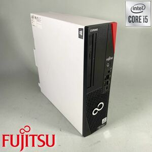 S231031-5【動作品】FUJITSU 富士通 ESPRIMO D7010/FX デスクトップパソコン FMVD5001LP CORE i5-10500 3.10GHz Win10Pro 8GB HDD500GB