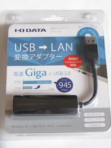 即決★IO DATA★USB 3.0対応 ギガビットLANアダプター★ETG5-US3