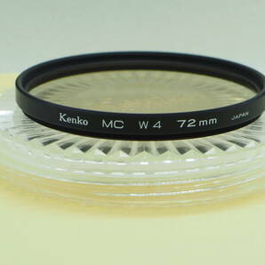 [ 72mm ] Kenko MC W4 フィルター ケース付 K-W4.72-555の画像2