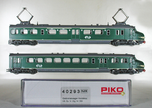 Piko #40293 NS (Голландские национальные железные дороги) Тип серии Mat'54 Train (EID-2) Прозвище: нос собаки (темно-зеленый) NS Mark