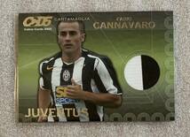 超レア Jersey 2色 Fabio Cannavaro Calcio Cards 2005 CH5 Carta Maglia ジャージ 限定 ファビオ・カンナバロ レア サッカーカード_画像1