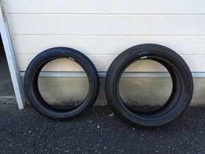 【中古】　PIRELLI　ピレリ　スーパーコルサ　SC1 F120/70ZR17 & R180/60ZR17 前後セット　※サイドは使えません