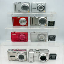 【動作OK8台】Panasonic LUMIX DMC-TZ3 + TZ1 + SZ9 x2台 + ZX1 +TZ7 + TZ10 + LS75◆コンパクトデジタルカメラ◆まとめて8台_画像1