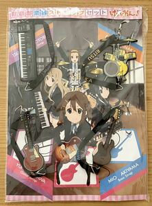 けいおん！ 楽器 ラバーストラップ 軽音部 楽器ストラップ セット 【 新品 未開封 】 激レア 希少品 当時物 平沢唯 秋山澪 ギター