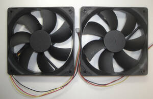 C BSX DC 12V 0.22A PC用ファン ( fan ) 新品　2点 SET　電子工作(3)