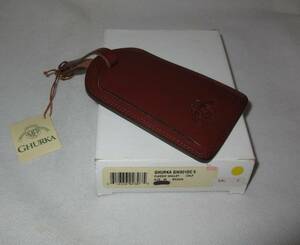 ★☆激レア!未使用◆GHURKA(グルカ) LUGGAGE TAG GA100 Marley Hodgson MADE IN USA☆★