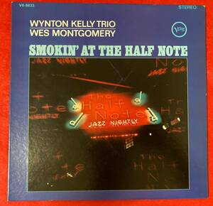 US 両面バンゲルダー刻印 Wynton Kelly Wes Montgomery / Smokin' at the Half Note V6-8633 ウイントン・ケリー ウエス・モンゴメリー