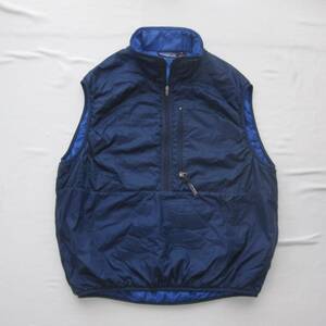 ☆'97 パタゴニア パフボール ベスト（M）NAVY / patagonia / puffball vest / USA製 / 90s vintage 