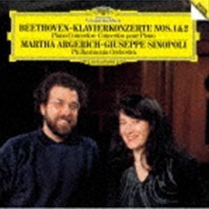 ベートーヴェン：ピアノ協奏曲第1番・第2番（SHM-CD） マルタ・アルゲリッチ（p）
