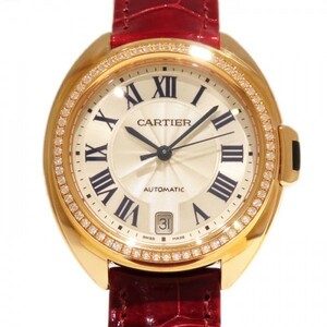 カルティエ Cartier クレ ドゥ WJCL0013 シルバー文字盤 新品 腕時計 レディース