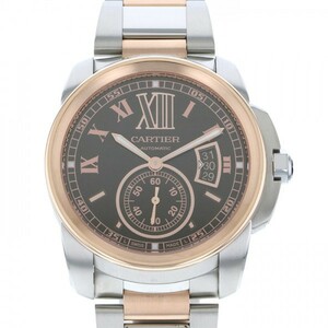 カルティエ Cartier カリブル ドゥ W7100050 ブラウン文字盤 新品 腕時計 メンズ