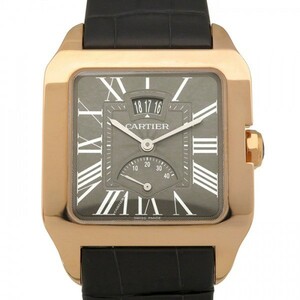  Cartier Cartier sun toste.mon watch calendar & power reserve W2020068 gray face new goods wristwatch men's 