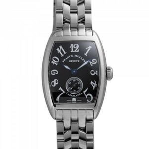 フランク・ミュラー FRANCK MULLER カサブランカ 1750S6CASABLANCA ブラック文字盤 中古 腕時計 レディース