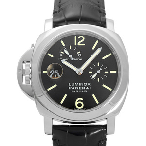 Panerai Panerai Luminol Power Reserve PAM00123 Black Dial Используется часы мужчин