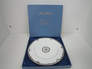 〇　WEDG WOOD　Bone China OSBORNE　いちこし絹倶楽部　平皿　27,5 ㎝長期保管品　