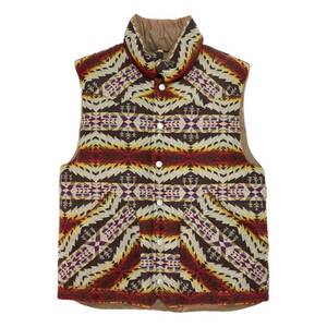 PENDLETON ペンドルトン　Wool Down Vest 総柄 サイズ:M