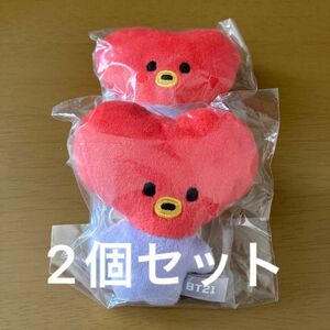 BTS BT21 TATA BABY MLB Buddy マスコットキーチェーン