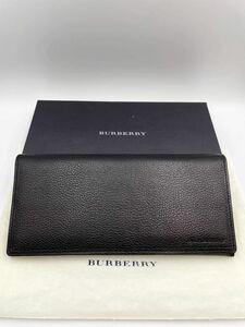  unused goods Burberry long wallet black change purse . attaching men's lady's folding twice purse card-case coin case 