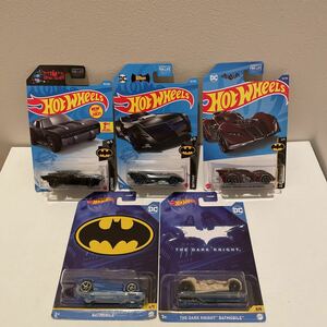 バットマン BATMAN ホットウィール Hot Wheels マテル MATTEL 5個　バットモービル BATMOBILE