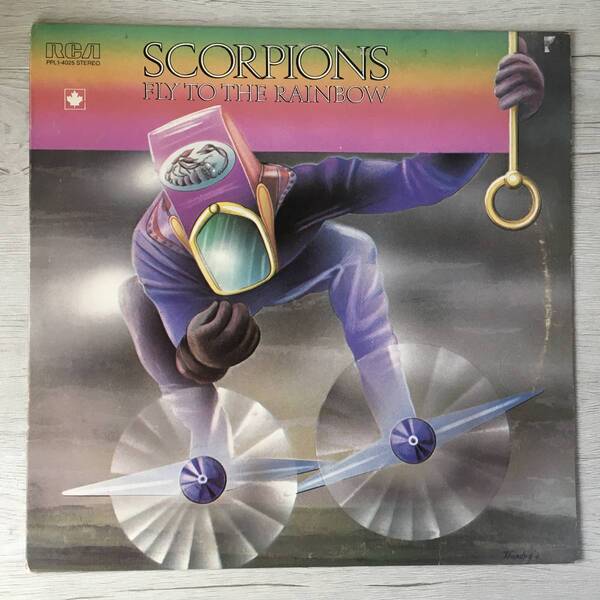 SCORPIONS FLY TO THE RAINBOW カナダ盤