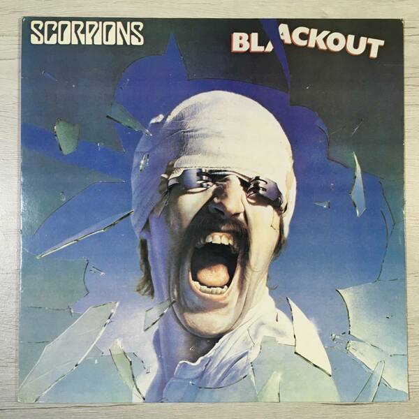 SCORPIONS BLACKOUT 韓国盤