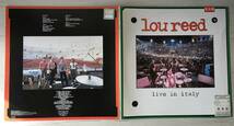 LOU REED LIVE IN ITALY PROMO　帯なし_画像1