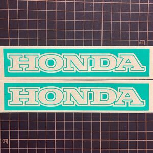 honda マスキングシート 2枚セット　　転写シート有　旧車　塗装　 苗字 ステッカー