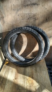 ダンロップ スパイクタイヤ 2.50-17 4PR DUNLOP SNOW S106 2本