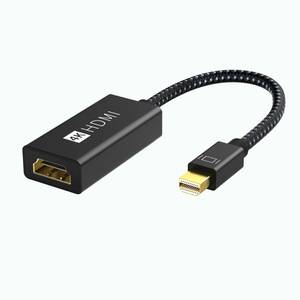 iVANKY Mini DisplayPort to HDMI 変換アダプタ【4K@60Hz/Thunderbolt to HDMI Apple Mac, MacBook Air/Pro, iMac, Surface Pro/Dock対応