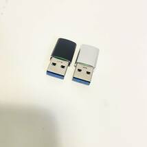 USB 変換アダプタ Type-C (メス) to USB (オス) 小型USB3.1 、2個セット、10Gbps 急速充電＆高速データ同期 Type C 充電器等対応_画像9