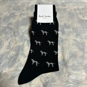 未使用 ⑨ポールスミス 靴下 ソックス 犬 Paul Smith