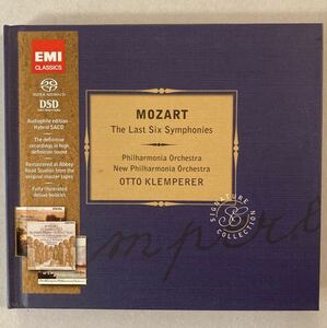 廃盤 EMI SACD ハイブリッド　クレンペラー / モーツァルト : 後期交響曲集　3SACD