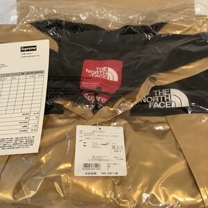 18SS Supreme The North Face Metallic Mountain Parka Gold S シュプリーム ノースフェイス マウンテンパーカー ゴールド 新品 TNF