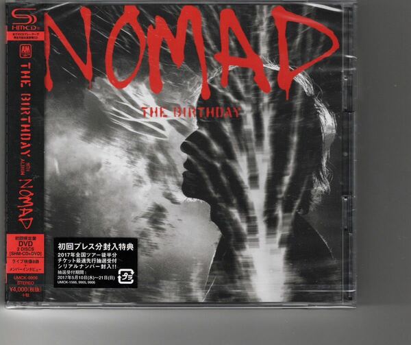 新品初回盤DVD付！The Birthday [NOMAD] バースデイ