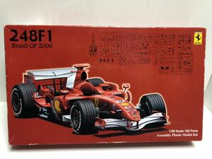 プラモデル　フジミ 1/20 フェラーリ 248F1 ブラジル GP 2006 （別売り）デカール付き　タブデザインのマルボロデカール付き　未組立