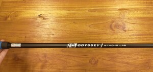 オデッセイ ストロークラボ MARXMAN 黒シャフト 35インチ パター用 シャフトのみ グリップあり カーボン ダブルベンド ODYSSEY STROKE LAB